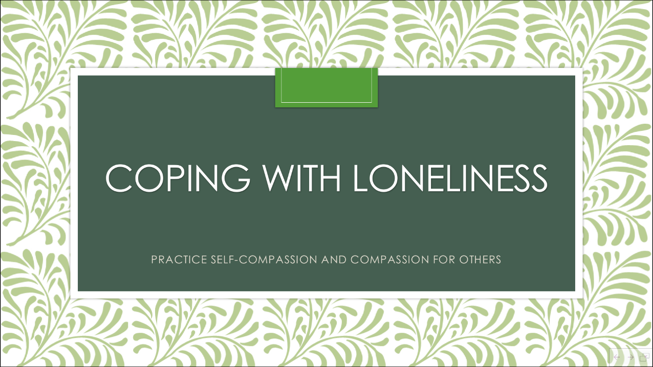 COPING WITH LONELINESS IMAGE